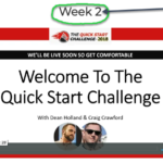 The Quick Start Challenge Week 2 Challenge