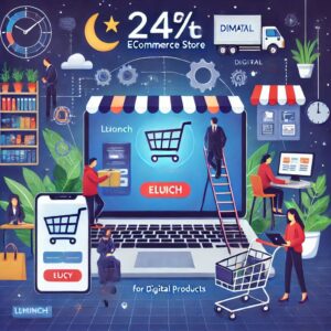 Launch a 24-7 E-Commerce Store for Digital Products